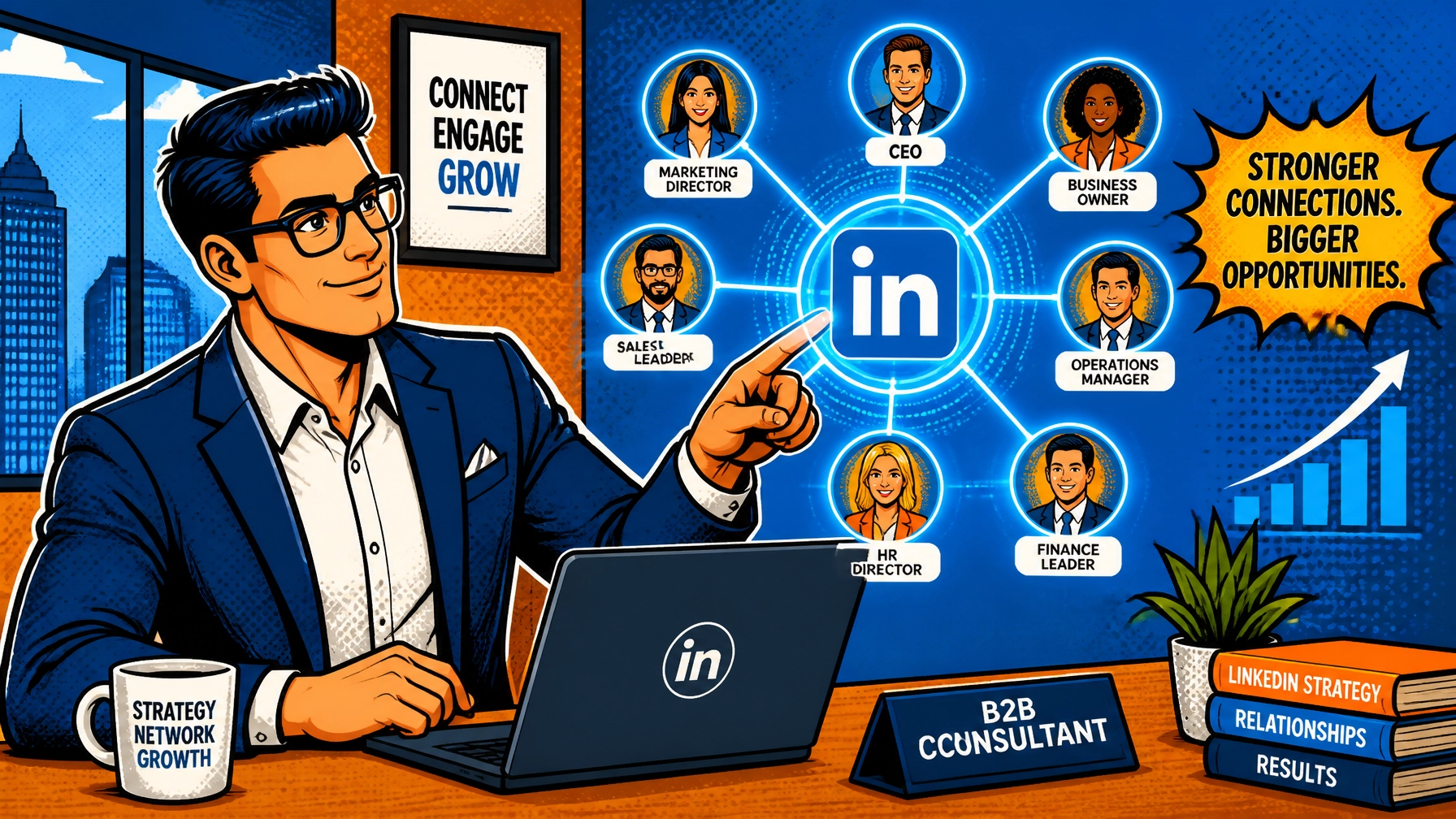 Social media for tech companies