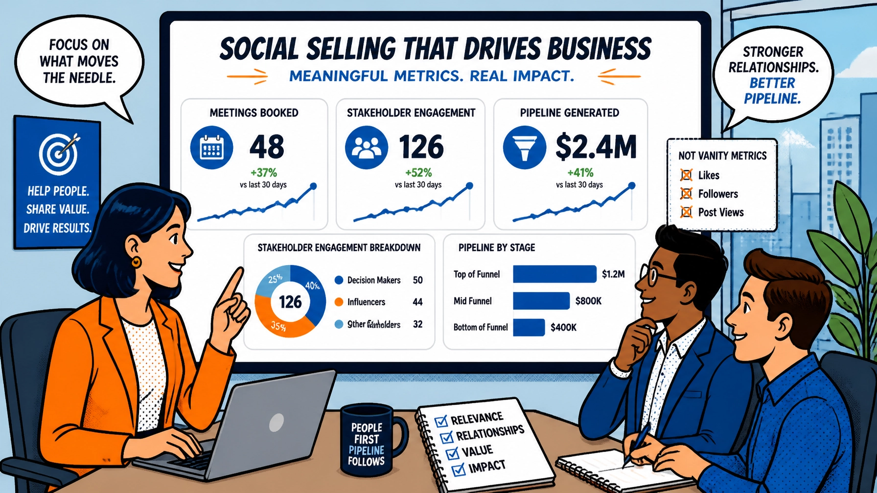 Social Media and Social Selling for Consulting Firms