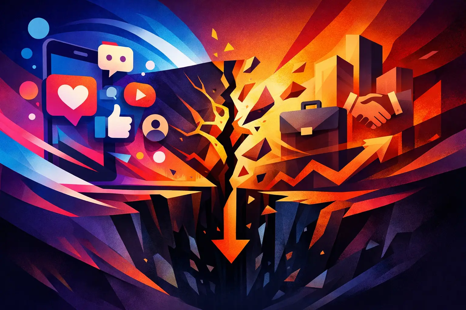 Why B2C Social Media Tactics Fail for High-Ticket B2B Firms